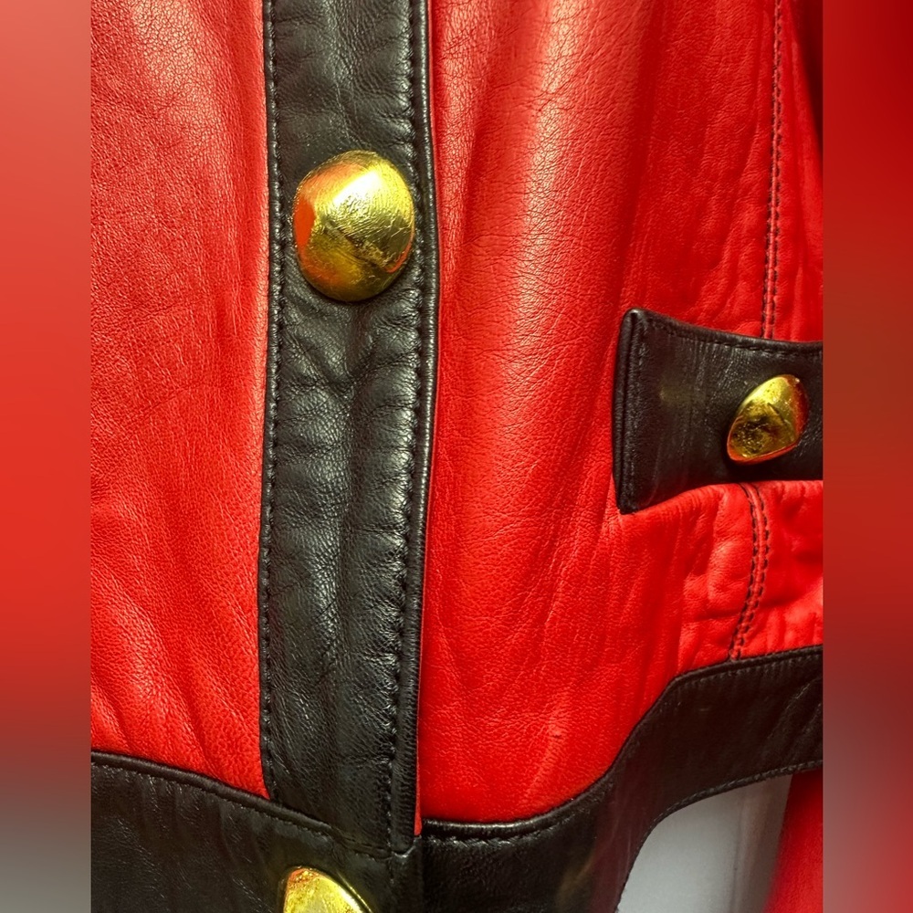 Escada leather jacket - Picture 3 of 16